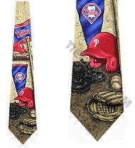 Philadelphia Phillies Nostalgia 2 Silk Necktie at Amazon.com