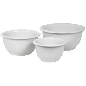 CorningWare Casual Collections 3-Piece Bowl Set, Green by World Kitchen