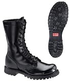 Corcoran Mens 10 Leather Plain Toe Combat Boot with Lug Outsole # 978 - cod. B000RFPUVW
