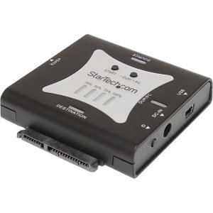 StarTech Portable eSATA USB to SATA Standalone Hard Drive Duplicator Dock. ESATA USB 2.0 TO SATA HARD DRIVE DUPLICATOR DOCKING STATION DUPLIC.