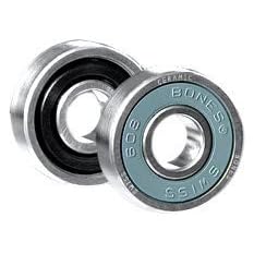 Bones Bearings Swiss Ceramic Labyrinth Skate Bearings (7mm, 16-Pack)