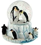Musical Motion Penguin Snowglobe
