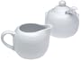 BIA Cordon Bleu 2-Piece Porcelain Creamer and Sugar Set, White