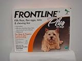 New Frontline Plus Small Orange 11-22lbs 3pk