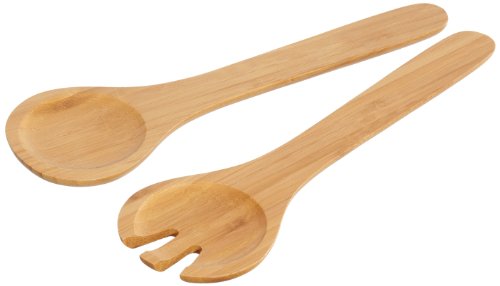 Zeller 25286 Salatbesteck, 2-teilig Bamboo L&auml;nge 30 cm
