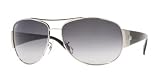 RAY BAN AVIATOR 3358 003/32 SILVER GRAY GRADIENT SUNGLASSES