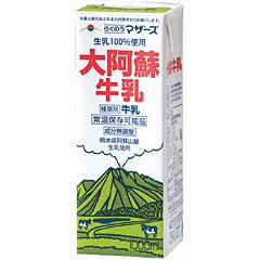 らくのうマザーズ 大阿蘇牛乳LL1000ml*6本(ロングライフ牛乳)