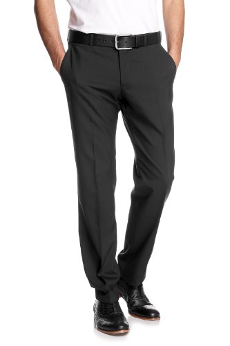 ESPRIT Collection N3453P Herren Anzge & Hosenanzge/ Hose, Gr. 94, Schwarz (black 001) Preisvergleich