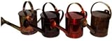 OUTDOOR INTERIORS-IMPORT Patiocraft 1.3 Gallon Zinc Classic Round Watering Can