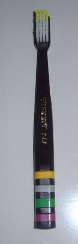 Piave Linear Junior Toothbrush- Made in Italy, Black