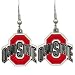 Ohio State University Dangle Earrings