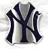 New York Yankees Enamel Pewter Buckle, MLB Baseball Buckle