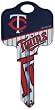 Minnesota Twins Schlage SC1 House Key