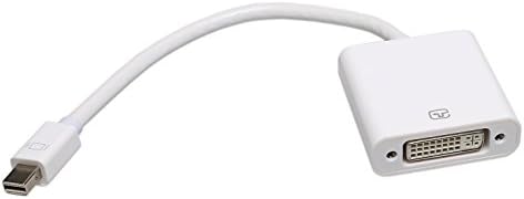Ysimda Mini DisplayPort (Thunderbolt) to DVI Adapter white