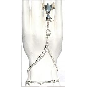 Buy Dove and Moonstone Promise Bracelet by Anna Selena