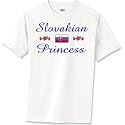 Slovakian Princess Flag T-Shirt Standard Cotton