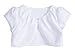 Sweet Kids Girls Pleated Satin Bolero Jacket Dress Cover Up