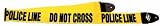 LM Police Line Silk-Screen Guitar Strap