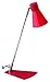 Trio-Leuchten 573110110 Energiespar-Tischleuchte 1xGU10 7W Spirale Reflektor innen weiß rot glänzend/chrom
