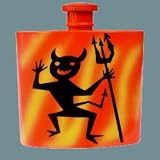 Devil Pocket Flask