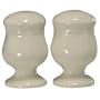 Mikasa French Countryside White Stoneware Salt and Pepper Set