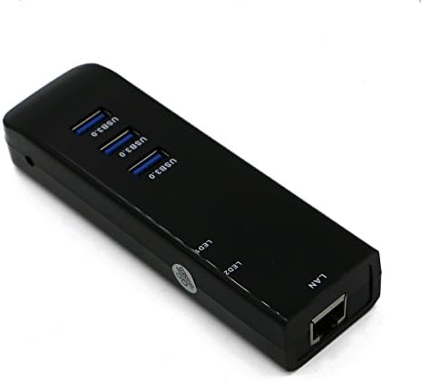 ROYSC 1000M 3 Ports USB 3.0 Hub + RJ45 Gigabit Ethernet Network Lan Adapter WIN MAC