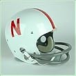 1970-1981 Nebraska Cornhuskers Authentic Replica Throwback NCAA Football Helmet