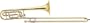 Bach 36BO Stradivarius Series F Attachment Trombone (Lacquer Yellow Brass Bell Lightweight Slide)