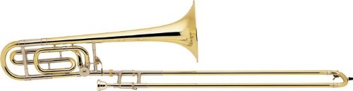 Bach 36B Stradivarius Series Trombone, Lacquer Yellow Brass Bell Standard Slide