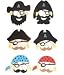 Kids Foam Pirate Mask 7 x 10 in (1 Dozen)