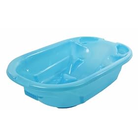 Dream On Me 2 Position Baby Bather Bath Tub, BlueDream On Me 2 Position Baby Bather Bath Tub