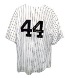 Reggie Jackson Signed New York Yankees Pinstripe Majestic Jersey - Mr October