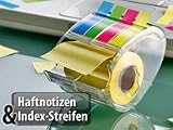 Produkt-Bild: PEARL Haftnotizen-Spender inklusive 10m Rolle & 80 Index-Haftstreifen