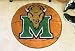 NCAA MARSHALL THUNDERING HERD BASKETBALL SHAPED DOOR MAT RUG