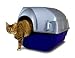Omega Paw Self-Cleaning Litter Box, Green and Beige
