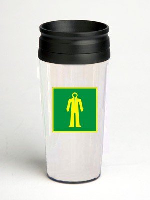 16 oz. Double Wall Insulated Tumbler with immersion suit - Paper Insert