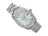 Charles Conrad CC-0400G Gents Silver Dial Platinum INGOT Watch 2008 Model
