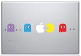 Pac Man Macbook Decal Mac Apple skin sticker