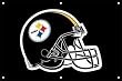 Pittsburgh Steelers Indoor/Outdoor Fan Banner 3 ft x 2 ft NFL Football Fan Shop Sports Team Merchandise