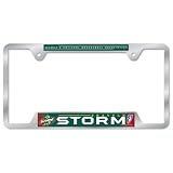 SEATTLE STORM OFFICIAL LOGO METAL LICENSE PLATE FRAME