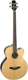 Takamine EG512C Jumbo Cutaway Acoustic - Electric Bass - Gloss Natural - B000Y00Z60