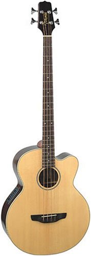 Childrens Toyshop  Musical Instruments : Takamine EG512C Jumbo Cutaway Acoustic-Electric Bass - Gloss Natural