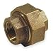 Industrial Grade 1VFL8 Union, Red Brass, 3 In, 150 PSI