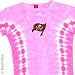 Search : Tampa Bay Buccaneers Juniors Pink Tie Dye T-Shirt