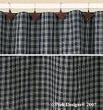 Sturbridge Navy Shower Curtain