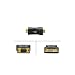 VGA (HD-15) Male to DVI-I Dual Link Female Adapter - by Abacus24-7