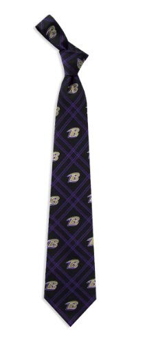 Baltimore Ravens Woven Poly 2 Necktie