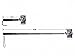 Selfie Stick,Paladineer Extendable Integrated Self Portrait Wireless Bluetooth Remote Camera Shooting Shutter Monopod Selfie Handheld Stick Pole With Carabiner And Charging Cable(For Free) Specially designed for IOS And Android System Mobile Cell Phone Fit for Different Width Dimension of The Mobile Phone Black