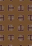 Texas A & M Aggies 3 10 x 5 4 Team Repeat Area Rug