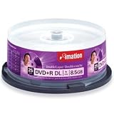 Imation - 25 x DVD+R DL - 8.5 GB ( 240min ) 8x - spindle - storage media by 